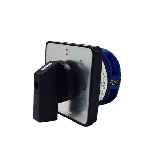 Commutateur à came contact argent 3 positions 0-1-2 inverseur universel 32A 660V