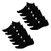 Produktbild adidas Herren Damen Sneaker Socken Sportsocken Kurzsocken Cushioned Low 6 Paar, Farbe:Schwarz, Größe:43-45, Artikel:- black