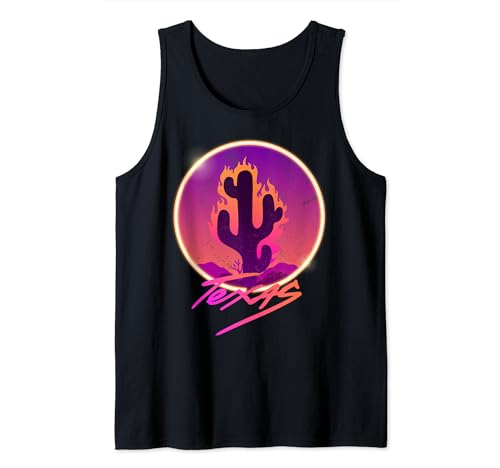 Texas State funny cactus Camiseta sin Mangas