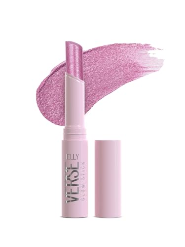 Image of Swiss Beauty Jelly Verse Eyeshadow Glow Stick | Rich Colour Payoff | Crease-Proof | Sparkling Shine | 6 Stellar Shades | Shade- 6. Twilight Beam, 3g