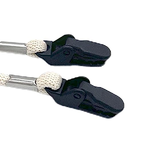 rockible Presilhas para alça de chapéu Retentor de chapéu com alça removível Cordão de queixo Boné d