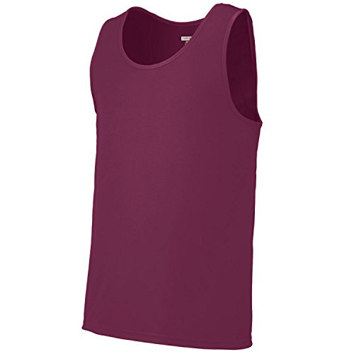 Augusta - Authentic Sports Shop Maroon Youth Large Athletic Training Tank Top