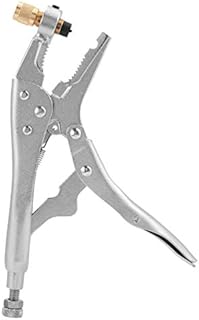 753 Refrigerant Recovery Pliers Refrigeration Tube Locking Tool 1/4in SAE Interface Locking Plier Home Accessories