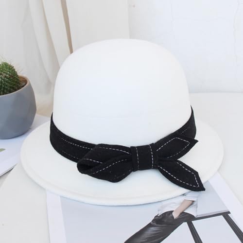 Chapeau de bassin en laine tweed HHRLCH, le dôme melon qui réchauffe votre hiver