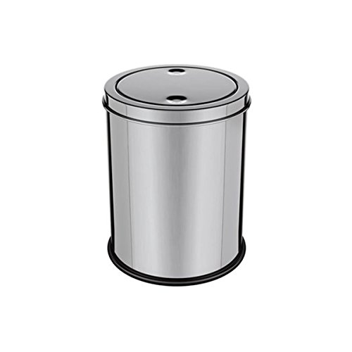 Lixeira com Tampa Basculante Euro Inox