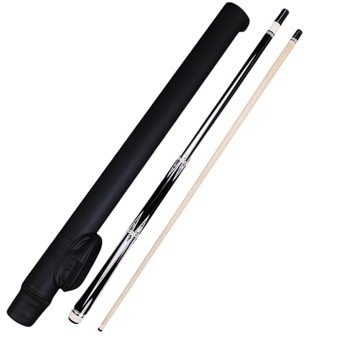 NuoNxuo Pool Cue プールスティック プロ仕様 ビリヤードキュー 長さ147cm チップ直径11.75/12.75mm 1/2ジョイントスヌーカー ブレイクキュー セット 快適な手触り 打撃力の強い 真っ直ぐ 初心者セット(11.75mm)
