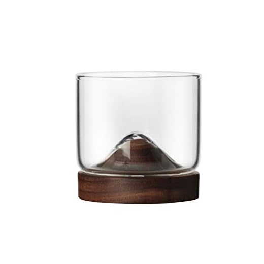 Haushaltsberg - Vaso de whisky (base de madera), diseño japonés, ver imagen, Size 1