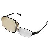 Adult/Kids Protect Eyes Silk Glasses Eye Mask Amblyopia Strabismus Lazy Eye Patches(Champagne)