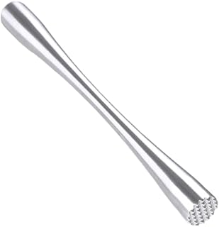 Ice Mixing Stick Stainless Steel Durable Ice Crushing Rod Ice Crushing Hammer Heavy Duty Stainless Steel Ice Crusher Lightweight for Bars Restaurants Cocktail Milk Tea26cm)