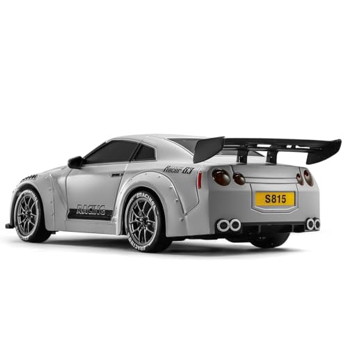 Image of Jack Royal GTR Tokyo Drift Remote Control 1:20 Scale Drift Car | 20Kmph, 2.4Ghz | Rc Drifting Car 4 Wheel Drive Boost Mode Long Range Remote Hard Plastic Top with LED Head Light