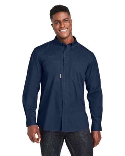DRI DUCK Deep Blue 10095 2XL chaqueta azul marino para hombre abrigo de lona