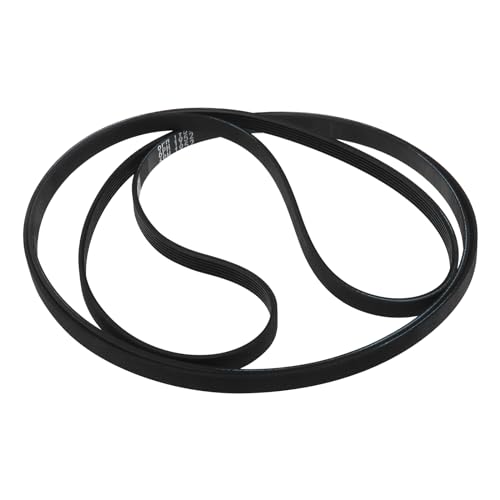 Sg store 6ph1952 courroie d'entraînement nervurée compatible avec bauknecht compatible avec hotpoint compatible avec sèche-linge whirlpool courroie de tambour en caoutchouc avec 6 nervures