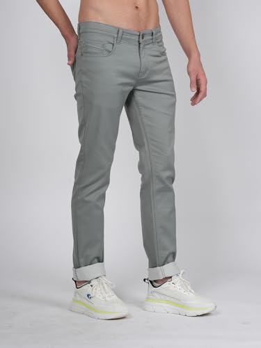 Image of Allen Cooper Regular Comfortable Mid Rise Denim Jeans for Men