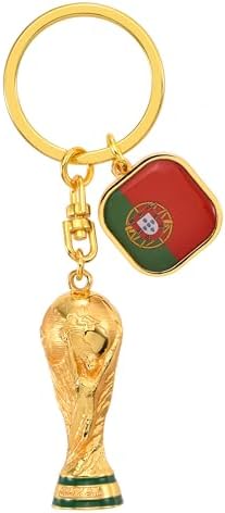 Official FIFA World Cup 2026 Edition Trophy Key Chains (Red Portugal)