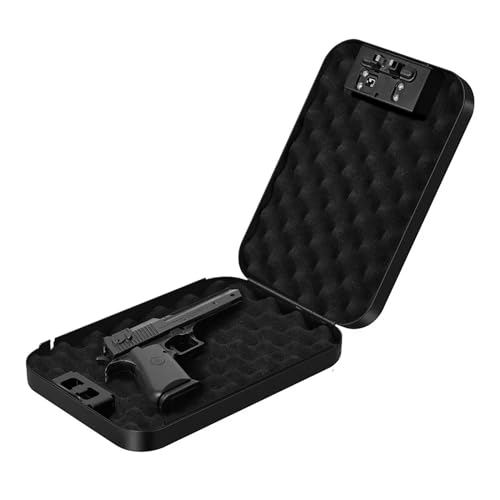 Caja de seguridad con huella dactilar y cable de combinación para el hogar 6