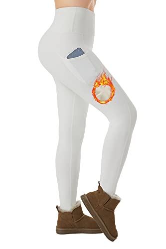 ineepor Thermo Leggings Damen Thermoleggings Damen Winter Leggins...