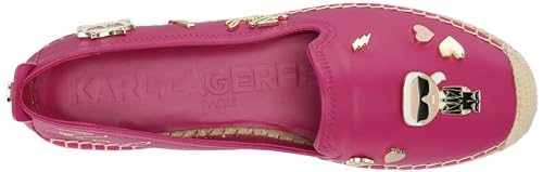 Image of Karl Lagerfeld Women's Michaela Slip on Espadrille Sandal with Pins