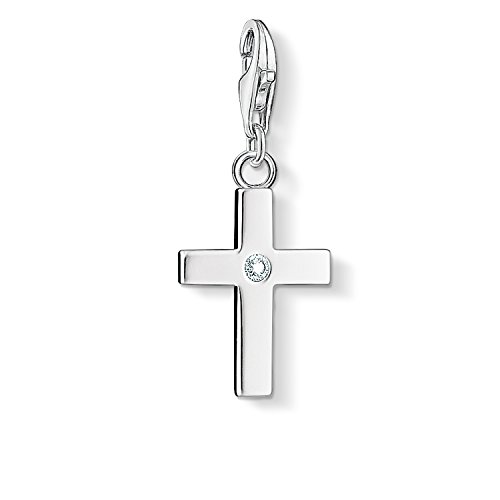 THOMAS SABO Charm-Anhänger Kreuz 925 Sterlingsilber