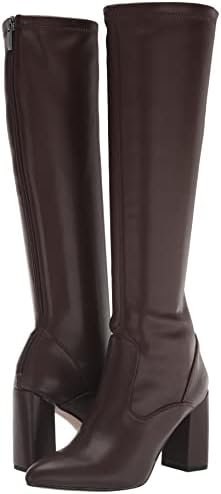 Franco Sarto Womens Katherine Pointed Toe Knee High Boots Dark Brown Stretch 8 M | Image 6