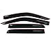 Side Window Deflector Compatible with Isuzu D-max Dmax 2020-2024 Door Visor Weather Shields Sun Rain Guards Awnings&Shelters
