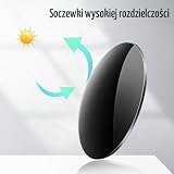Okulary z regulacją odcienia dostosowywane do mężczyzn, 9 poziomów ND2-400, okulary przeciwsłoneczne z polaryzacją okrągłą do sportów na świeżym powietrzu, wędkarstwa, jazdy, światła dziennego