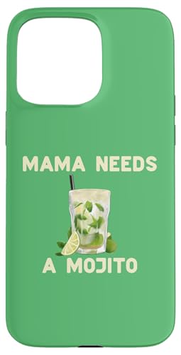 MAMA NEEDS A MOJITO�̂������낢���݃~�[�� �X�}�z�P�[�X iPhone 15 Pro Max �p