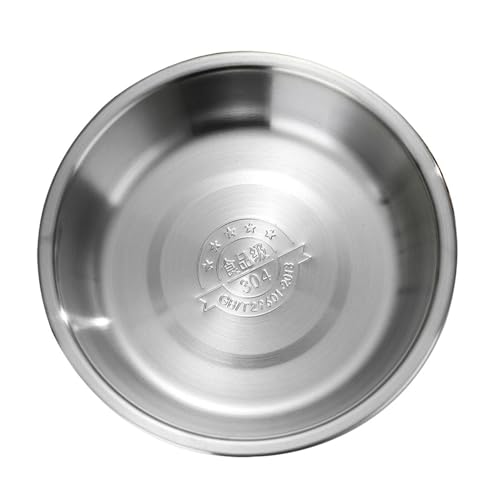 CIYODO Ciotola Zuppa in Acciaio Inossidabile Spessa da Scodella Multiuso per Casa e Cucina Resistenti e Pratiche per Insalate Minestre e Piatti al Vapore