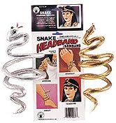 Rubie's Cleopatra Egyptian Snake (Silver) Bracelet/Armband Accessory