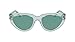 Price comparison product image KARL LAGERFELD Women's Sunglasses KL6100S - Green with Solid Green Lens