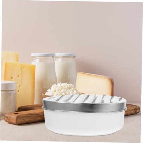 Rallador de caja Hemobllo con contenedor integrado blanco miniatura 4