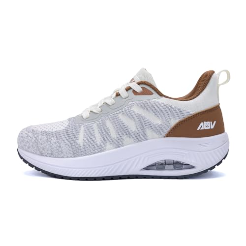 Image of Women Arch Support Walking Shoes,Orthotic Non Slip Sneakers Comfort Working Shoes for Foot Pain Relief