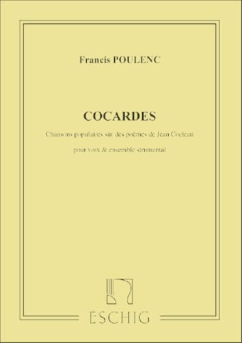 Cocardes chansons populaires sur des poemes