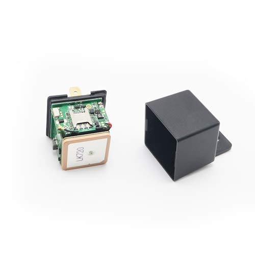 HaiMa Relay Car Gps Locator Gsm Gps Google Maps Auto Tracker In Tempo Reale Allarme Shock App Gratuita - Nero