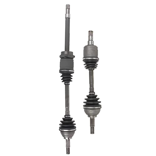 Image of Detroit Axle - Pair Front CV Axles for 1989-1994 Nissan Maxima [Non-ABS] 1990 1991 1992 1993 CV Axle Shafts Assembly Replacement