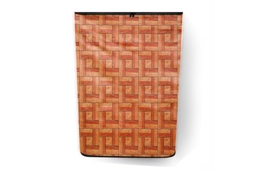 Image of Stylista Top Load Fully Automatic Washing Machine Cover Compatible for IFB 8 kg, 8.5 kg, 9 kg & 9.5 kg, Seamless Pattern Brick