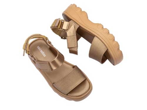 Image of mini melissa Kick Off Platform Sandals for Kids - Chunky Platform Jelly Sandals for Girls, Kids Summer Shoes, Girls Sandals