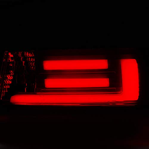 Spec-D Tuning Lt-E364Rg-F2-Apc Bmw E36 3-Series 4Dr Sedan Brake Tail Lamps W/ 3D Led Light Bars Pair #TOP2