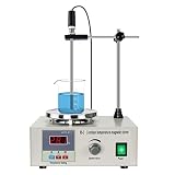 TZT Labor-Magnetrührer Konstante Temperatur mit der Heizplatte 220V-Kochstellenmischer 1000ML mit digitaler Temperaturanzeige und Magnetrührer Labor/Home Homebrew Küchenrührer