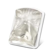 Transparent Facial Injection Model, Facial Training Nose Model for Injection and Filler Practice, Used for Micro Plastic Surgery Teaching, Beautician Teaching, Medical Students Doctors