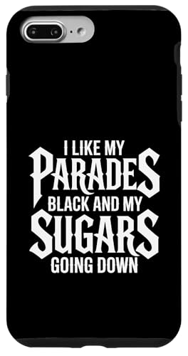 I Like My Parades Black And My Sugars Going Down Emo Goth �X�}�z�P�[�X iPhone 7 Plus/8 Plus �p