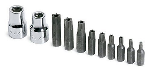 Black Friday - 50% OFF Sk 19767 11 Piece 3/8-Inch Drive Tamper-Proof Torx Bit Set 50% Off Discount Sk 19767 11 Piece 3/8-Inch Drive Tamper-Proof Torx Bit Set