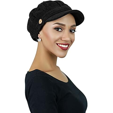 Hats Scarves & More Black Dublin Newsboy Cap Cover