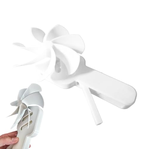 Ventilatore portatile a mano - Ventilatore manuale portatile con manovella per raffreddamento personale - Piccoli accessori da viaggio compatti per campeggio, escursionismo ed eventi all'aperto
