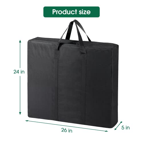Feeloco Folding Table Storage Bag Portable, Small Table Carry Bag Waterproof Picnic Camping Folding Table Carry Case Storage Bag - 26" L X 5" W X 24" H #TOP2