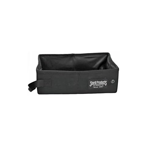 STURDI PRODUCTS SturdiBox Foldable Water Tight Box for Pets, 1 gal, Black Cover