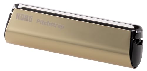 Korg - PST-1 - Pitchstrap Guitar Strap Chromatic Tuner - Gold - Image 2