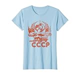 Rusia URSS Unión Soviética CCCP Retro Vintage Camiseta