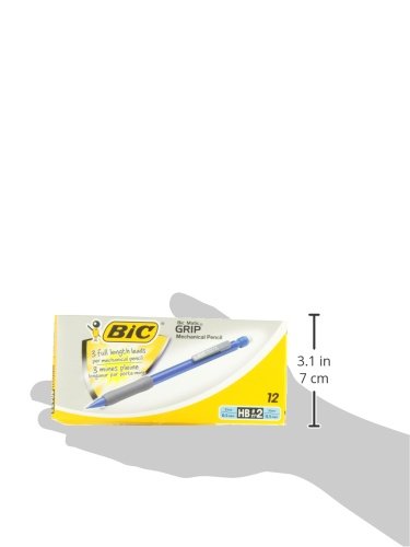 Bic Xtra-Comfort Mechanical Pencil, 0.5Mm Fine Point, Black, 12 Pack #TOP7