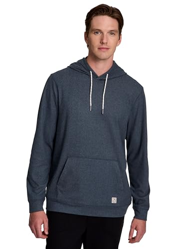 Avalanche Men's Lightweight Fleece Hoodie with Pocket Soft Fleece Sweatshirt for Men Relaxed Fit Hooded Sweatshirt for Hikin