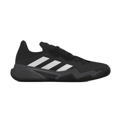 Image of adidas Men's Barricade M Clay Sneaker, Core Black FTWR White Grey Five, 14.5